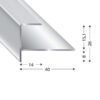 PROFIL STOP 1-DIELNY 270 CM SAND (15 MM)